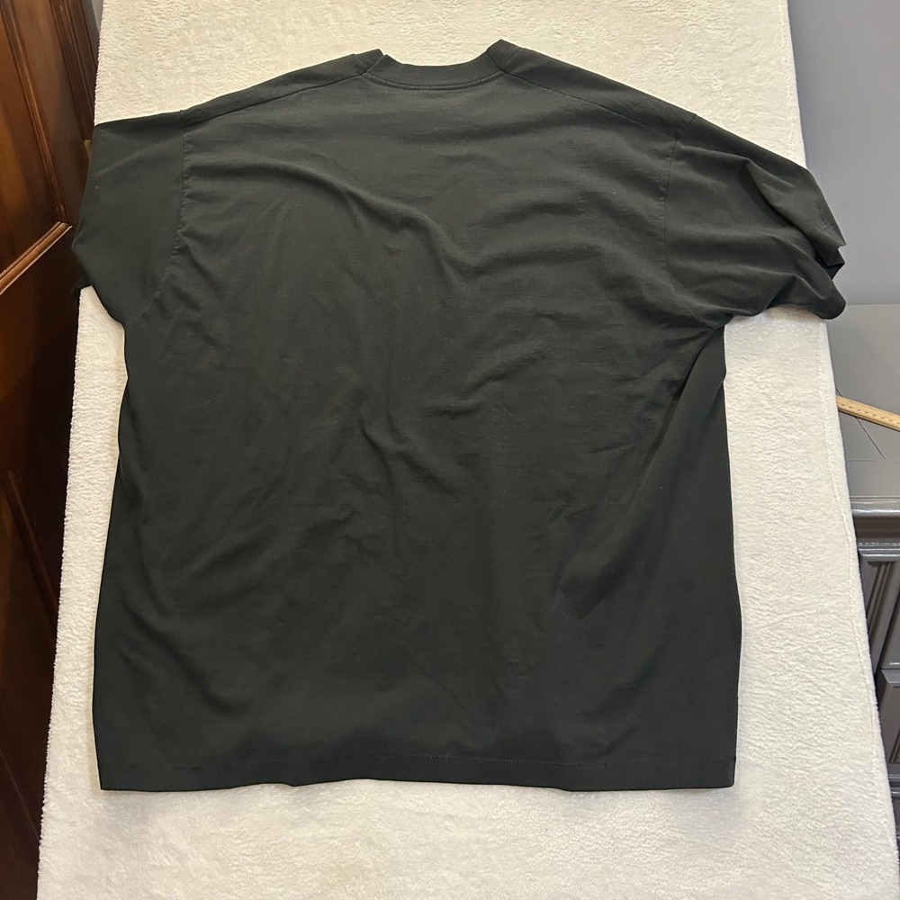 Fruit of the Loom Vintage Cat Graphic T-Shirt Mens XXXL Black Single Stitch USA - Picture 6 of 8